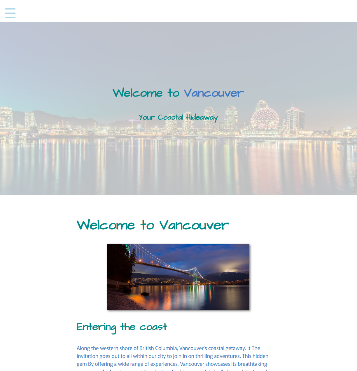 Vancouver Project Preview